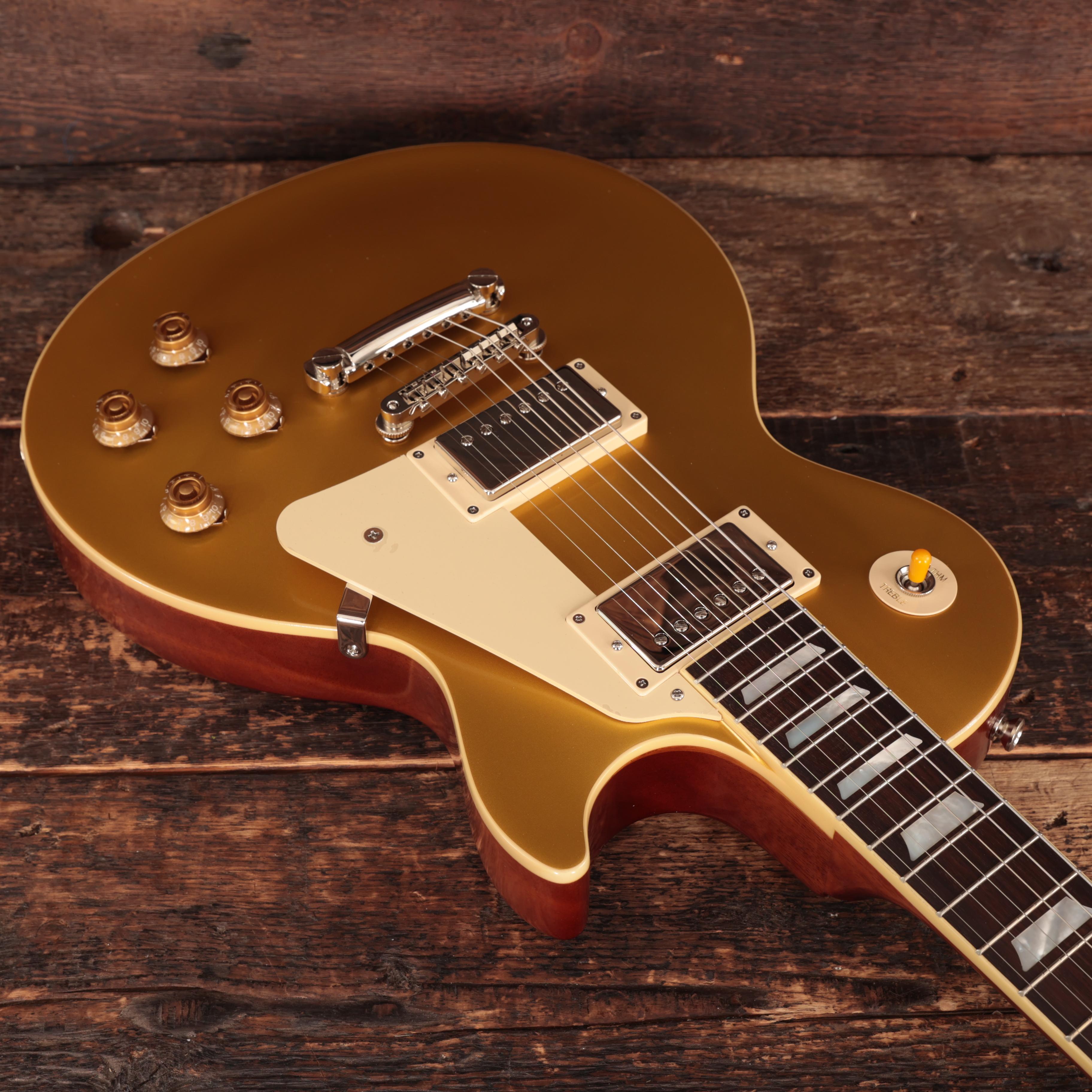 Epiphone 1957 Les Paul Goldtop Reissue in Double Gold - Andertons